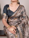 YNF 7015 Tussar Silk With Viscose Border Fancy Saree Exporters In India